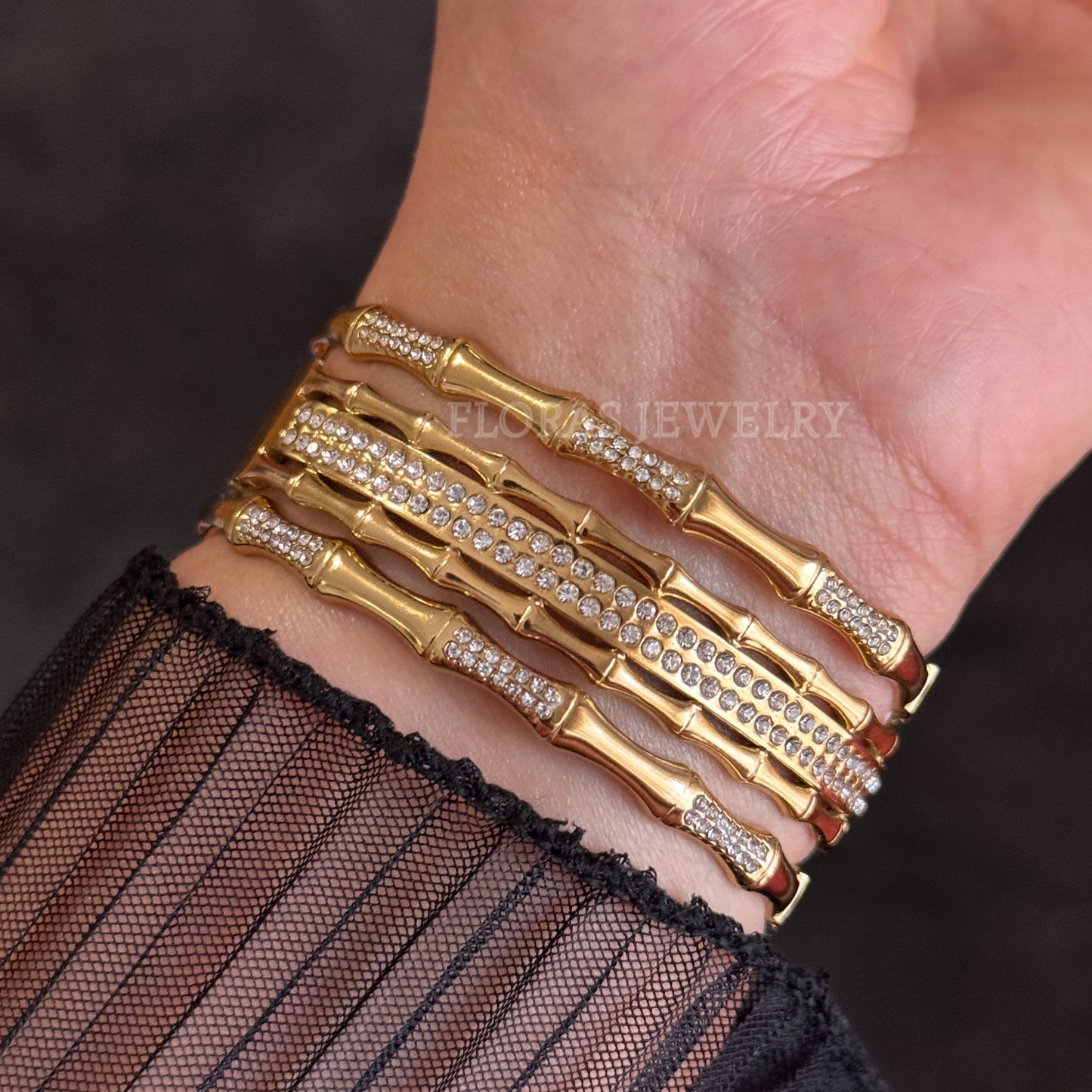 PULSERA BAMBO STRASS