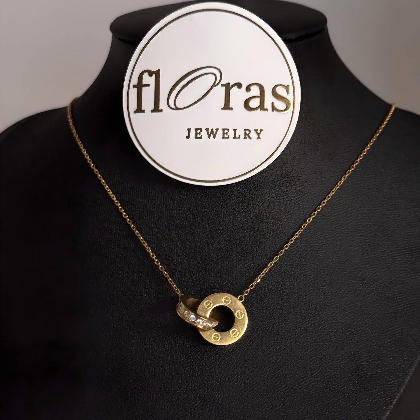 COLLAR DIVINA DOBLE CARA (DUPE PERFECTO)
