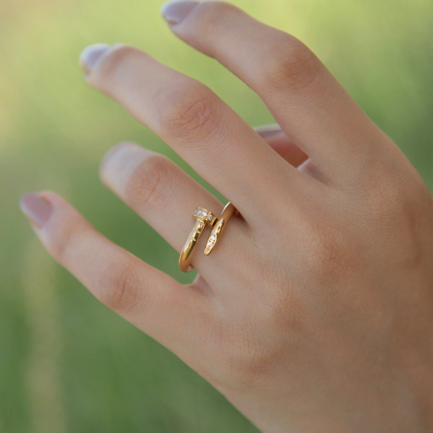 ANILLO CLOU DIAMANTES