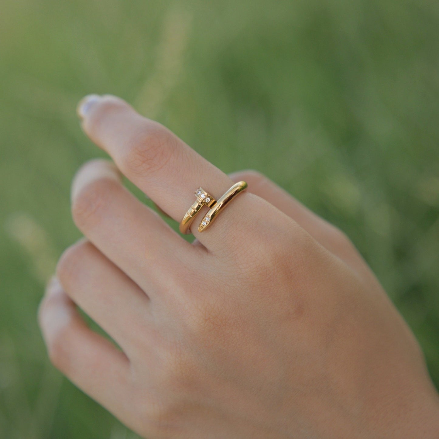 ANILLO CLOU DIAMANTES