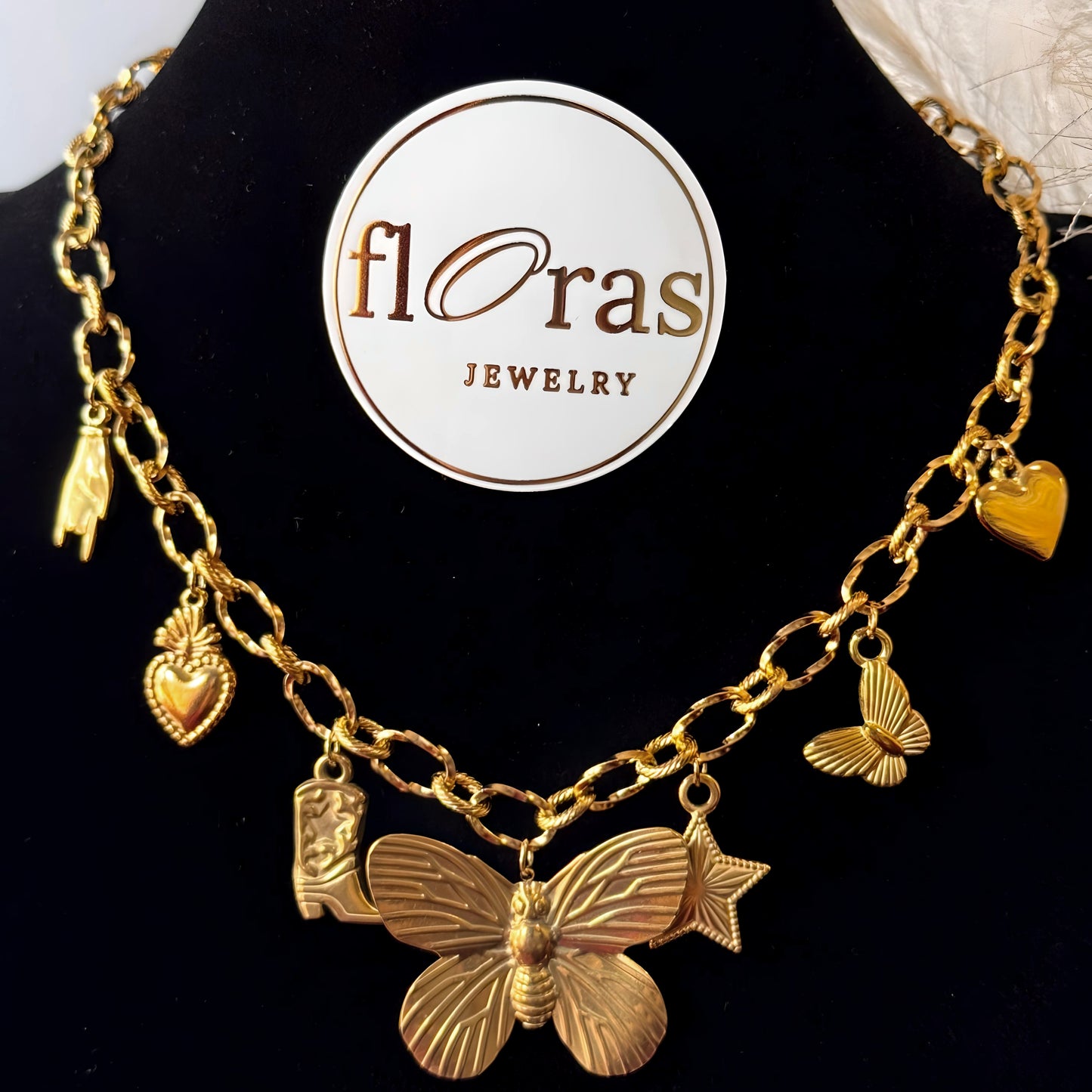 COLLAR MARIPOSA
