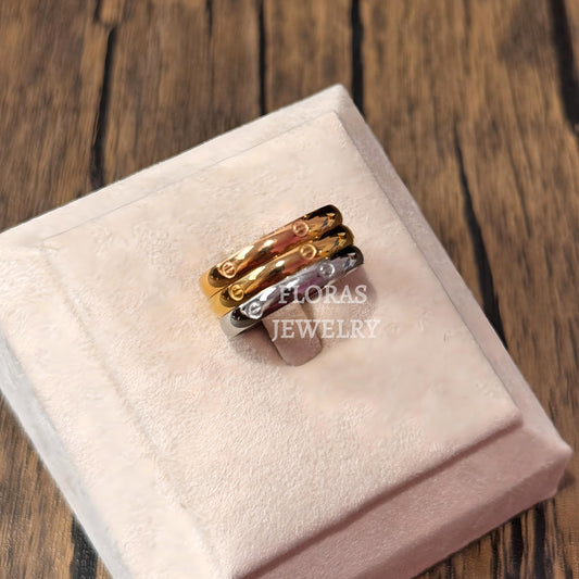 ANILLO TRIO CARLUXE ( 3 EN 1)