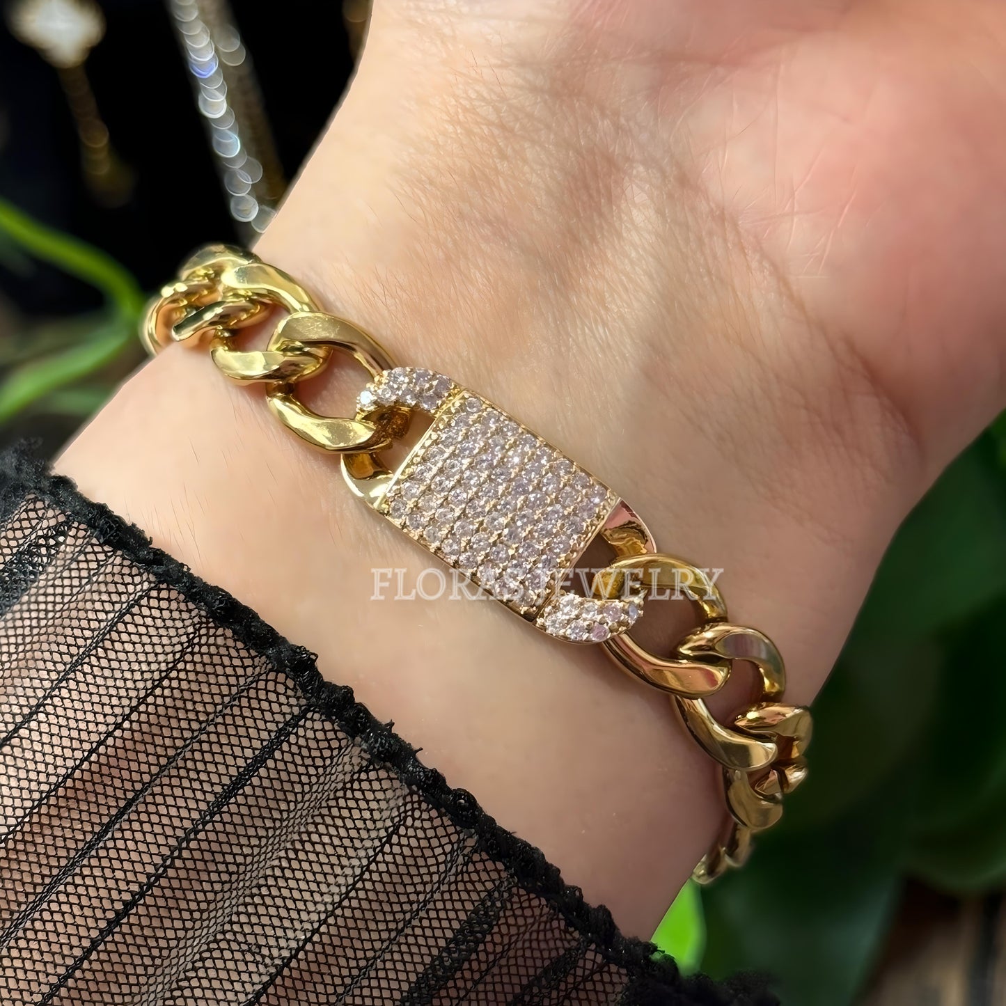 PULSERA MONACO DIAMANTES