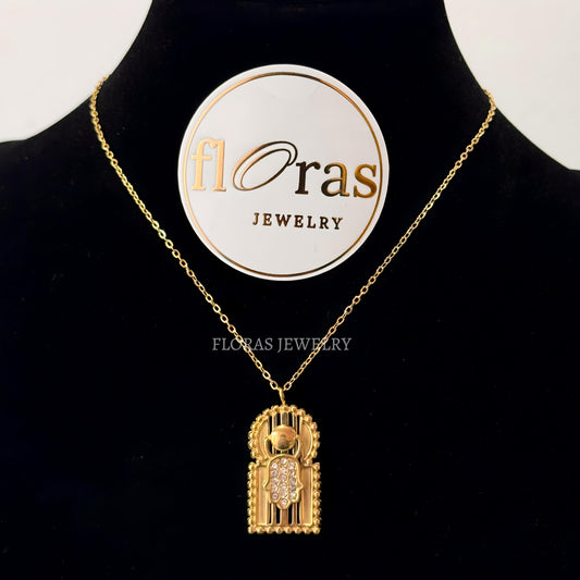 COLLAR MANSOUR DORADO