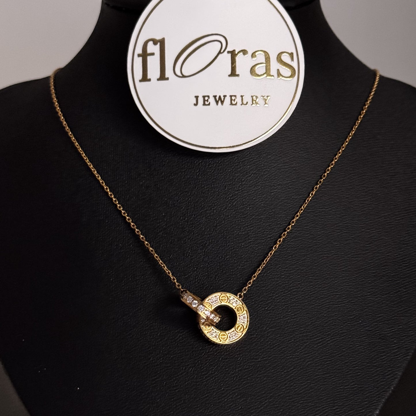 COLLAR DIVINA DOBLE CARA (DUPE PERFECTO)